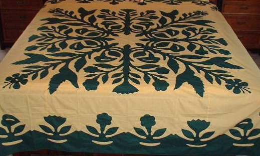 flower embroidery quilts